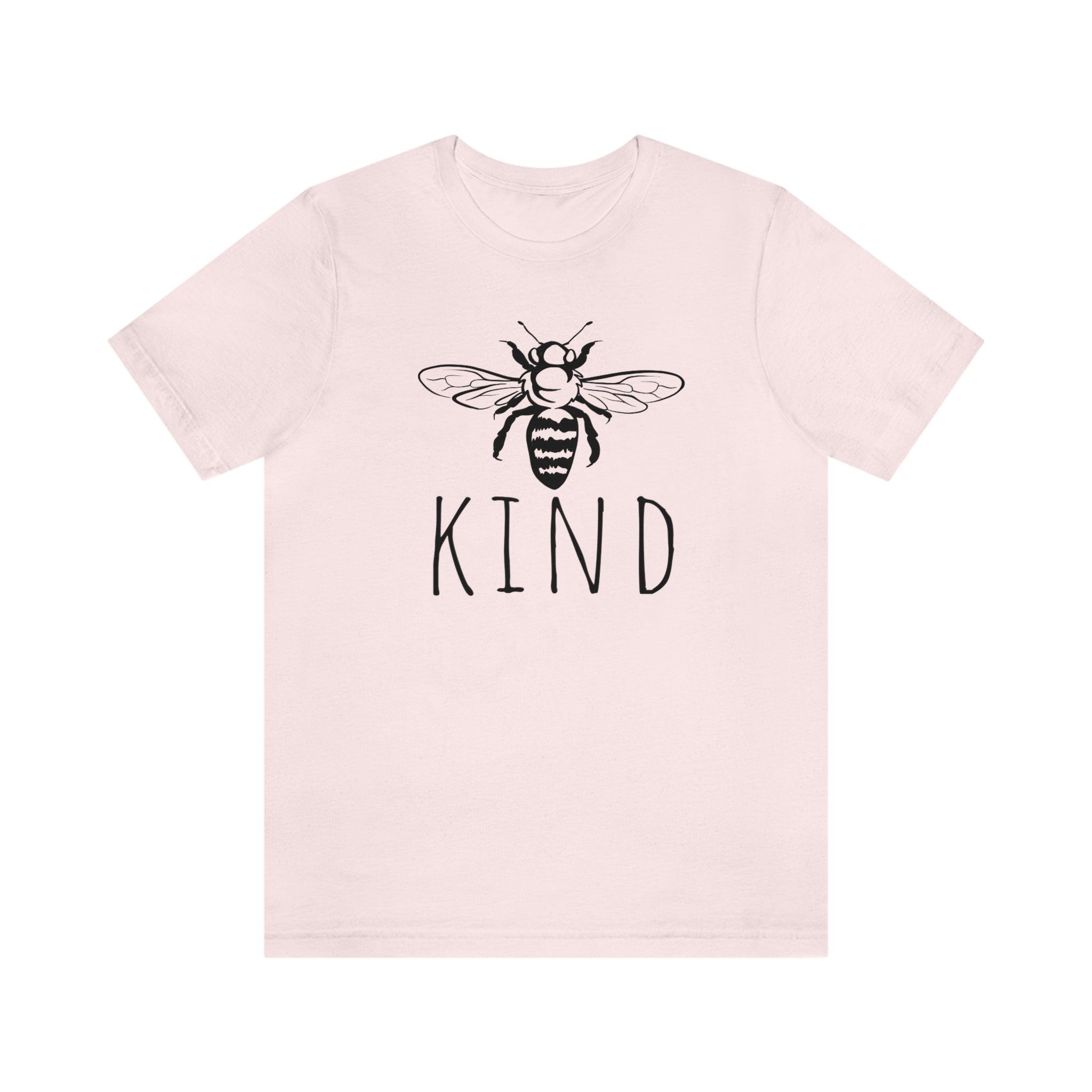 "Bee Kind" 100% Cotton Jersey Short Sleeve T-Shirt - Melomys