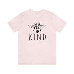 "Bee Kind" 100% Cotton Jersey Short Sleeve T-Shirt - Melomys