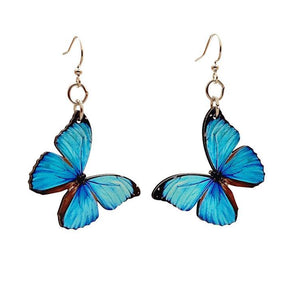 Blue Butterfly Earrings - Melomys