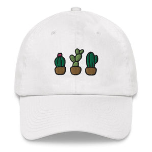Cactus Embroidered Dad Hat - Melomys