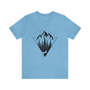 Geometric Mountain T-Shirt - Melomys