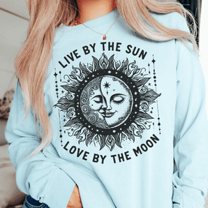 Live By The Sun Love By The Moon Long Sleeve Shirt - Melomys