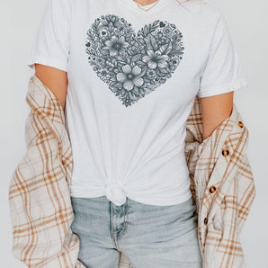 Love Blooms Floral T-Shirt - Melomys