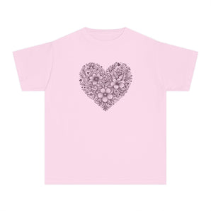 Love Blooms Floral Youth T-Shirt - Melomys