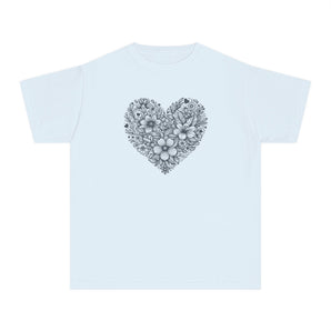Love Blooms Floral Youth T-Shirt - Melomys