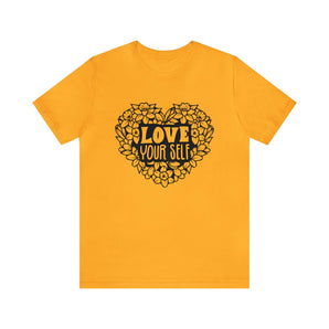Love Yourself Floral Tee - Melomys