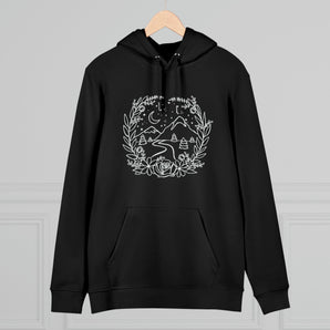 Mountain Floral Frame Hoodie - Melomys