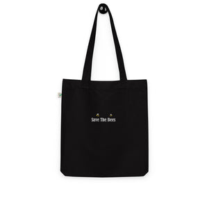 Organic "Save The Bees" Embroidered Tote Bag - Melomys