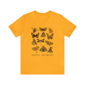 Protect Pollinators 100% Cotton Jersey Short Sleeve T-Shirt - Melomys
