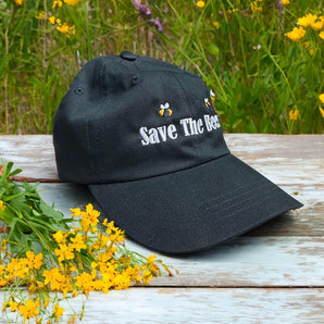Save The Bees Embroidered Dad Hat - Melomys