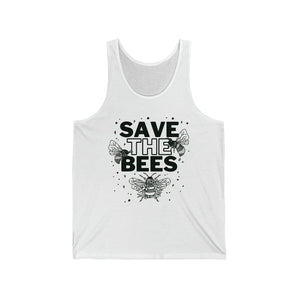 Save The Bees Unisex Jersey Tank - Melomys