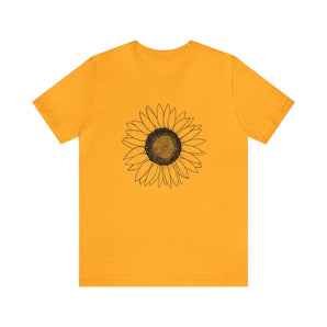Simple Sunflower Women's T-Shirt - Melomys