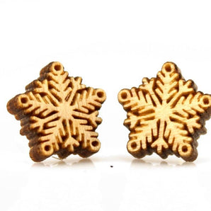 Snowflake Stud Earrings - Melomys